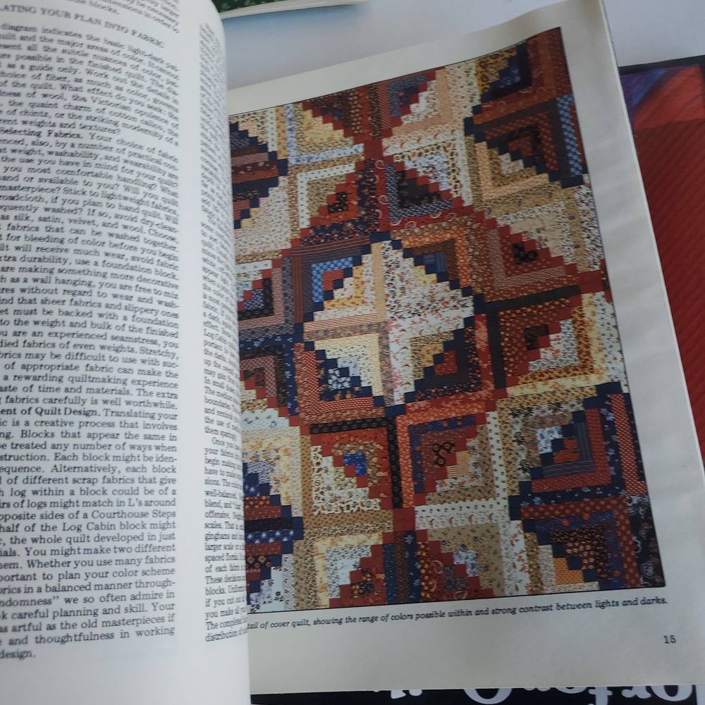 Lot of 8 Mixed Paperback Quilting Books Various Authors Quilt Pattern Distressed - Picture 12 of 16